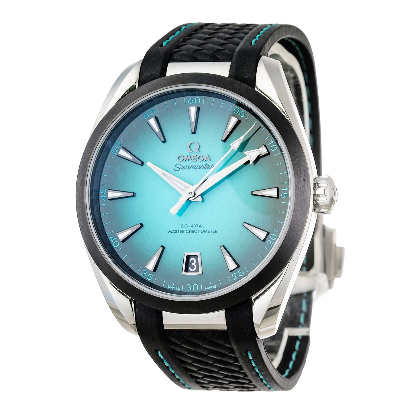 Seamaster Aqua Terra Turquoise Dial Watch (220.32.41.21.03.001)