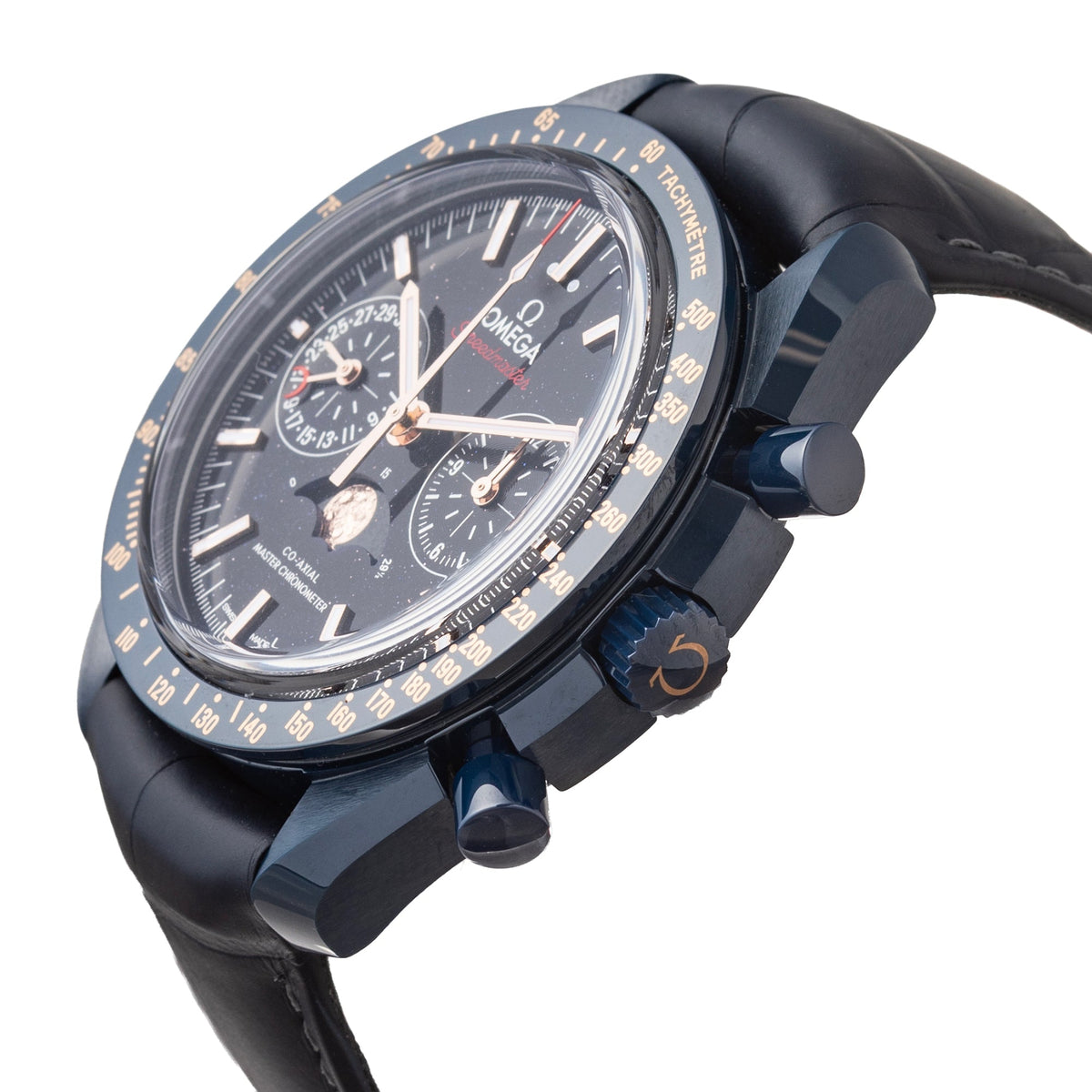 Omega - Speedmaster Moonphase Blue Side of the Moon (304.93.44.52.03.002)