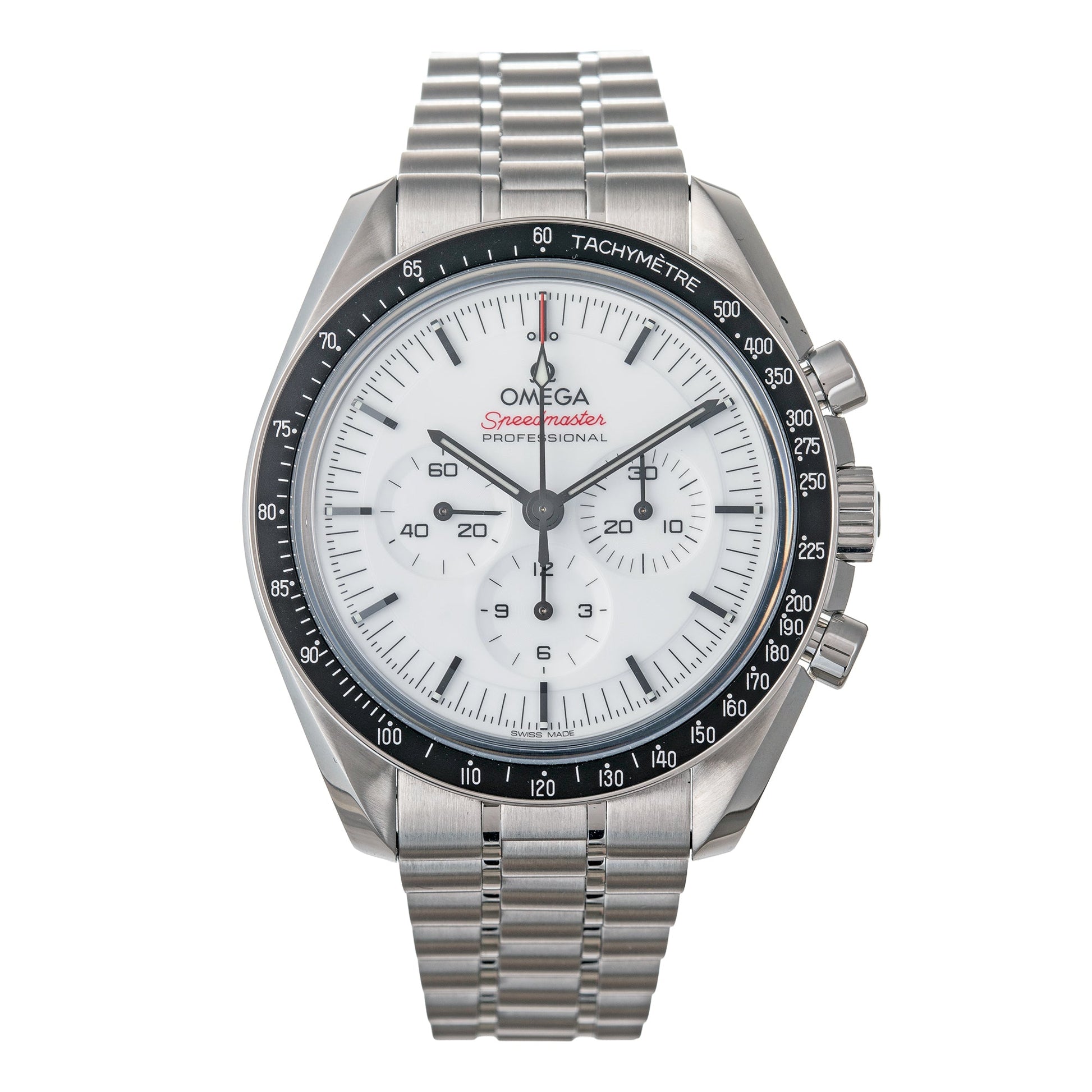Omega - Speedmaster Moonwatch White Dial Steel (310.30.42.50.04.001)