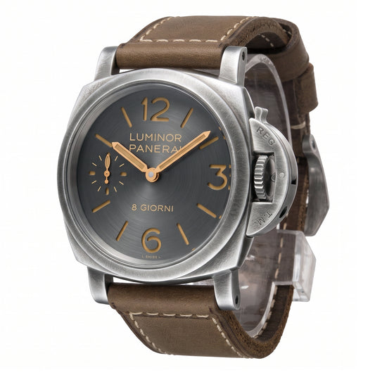 Pre-Owned Luminor 8 Giorni 44mm Gray Dial (PAM01733)