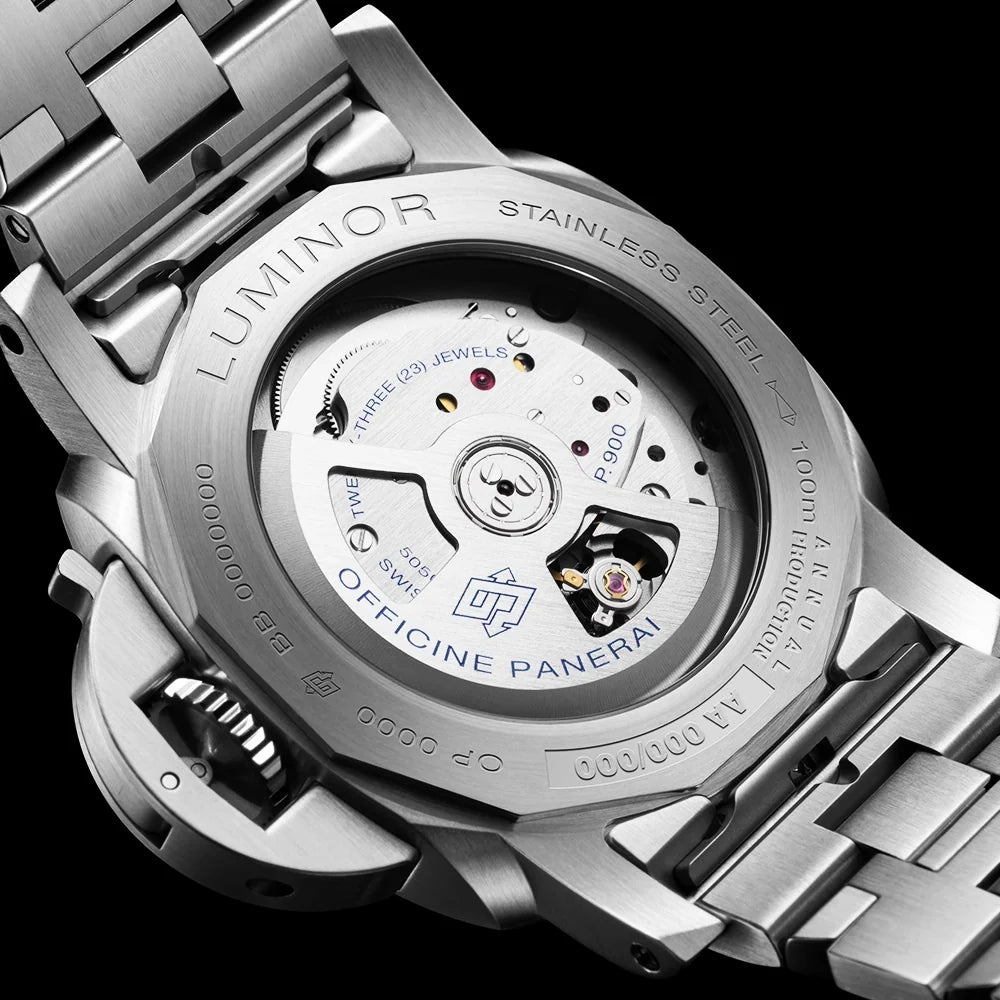 Luminor Luna Rossa GMT 40mm Steel (PAM01791)