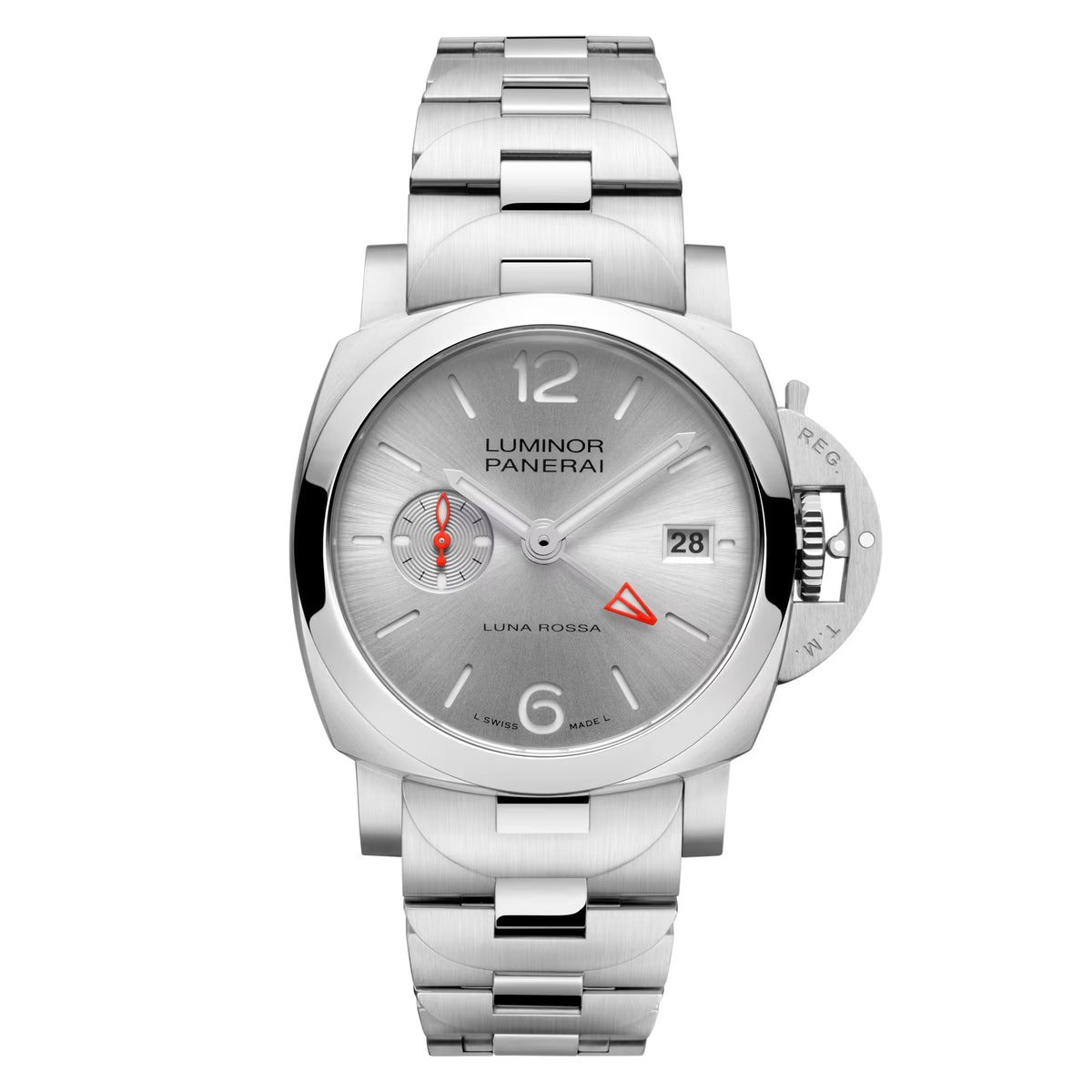 Luminor Luna Rossa GMT 40mm Steel (PAM01791)