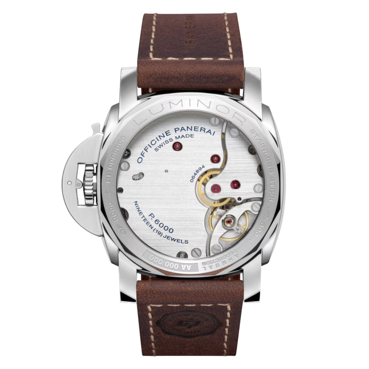Panerai - Luminor 44mm Brown Dial Steel Watch (PAM01731)