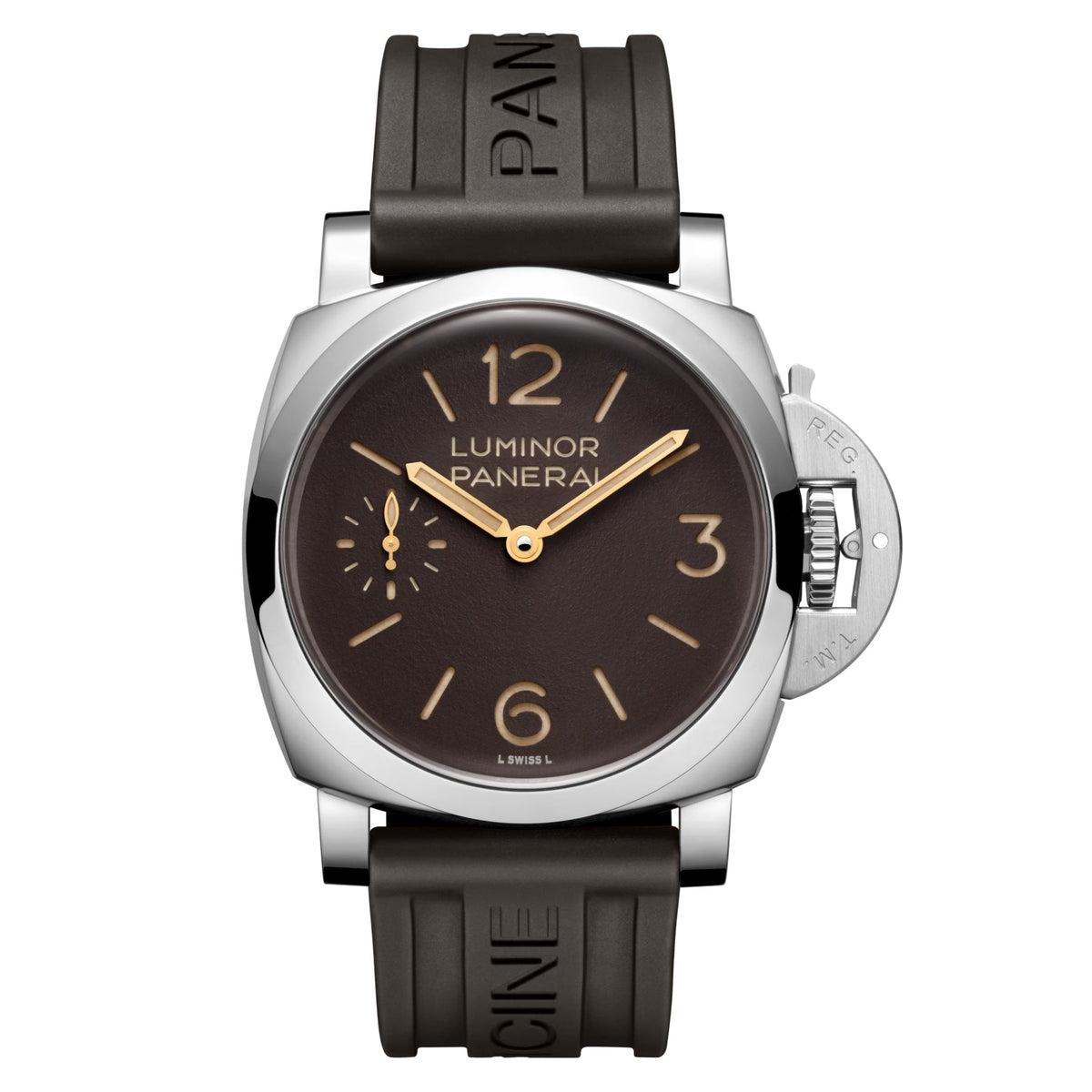 Panerai - Luminor 44mm Brown Dial Steel Watch (PAM01731)