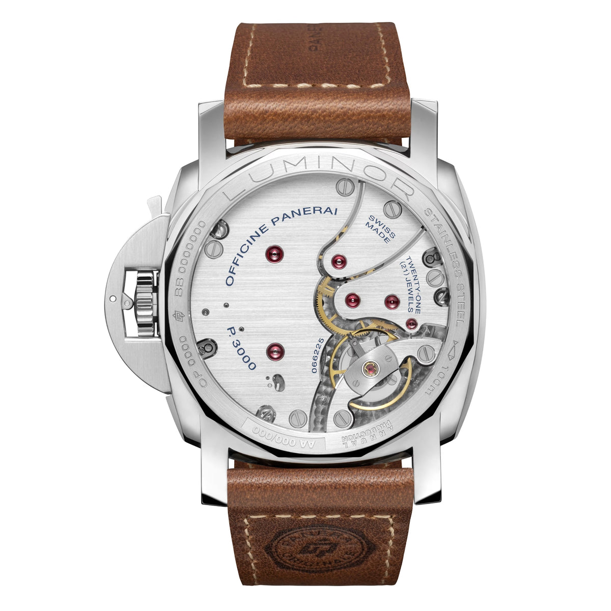 Panerai - Luminor 47mm Ivory Dial Steel Watch (PAM01735)