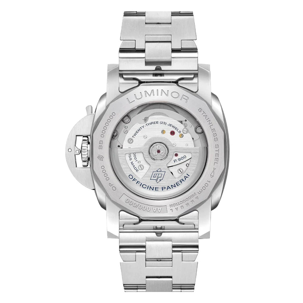 Luminor Luna Rossa GMT 40mm Steel (PAM01791)