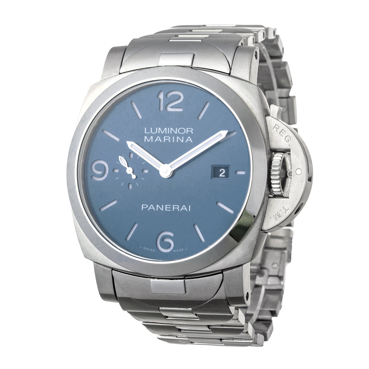 Pre-Owned Luminor Marina 44mm Blue Dial (PAM03323)