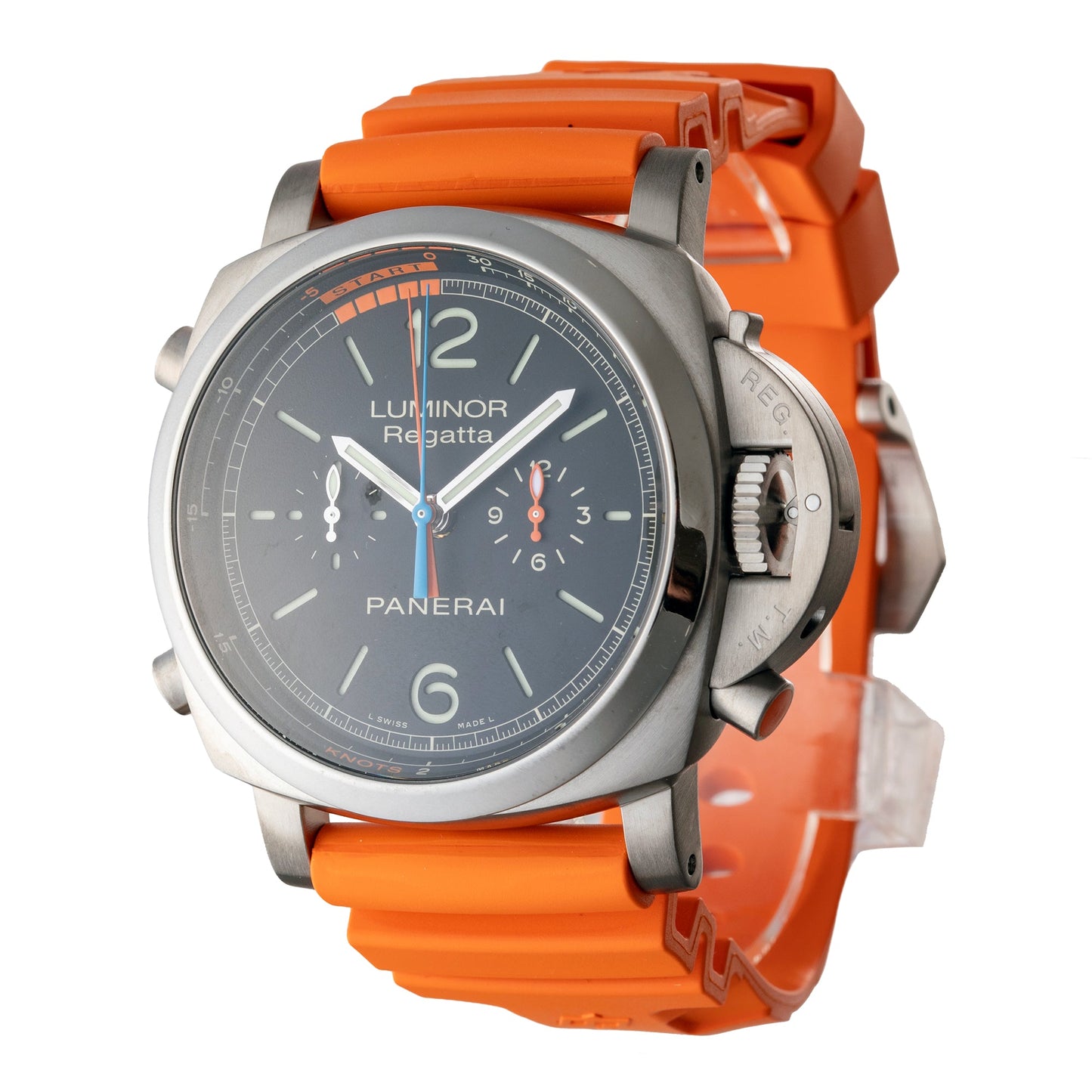 Panerai - Pre-Owned Luminor 1950 Regatta Chrono Titanium (PAM00526)