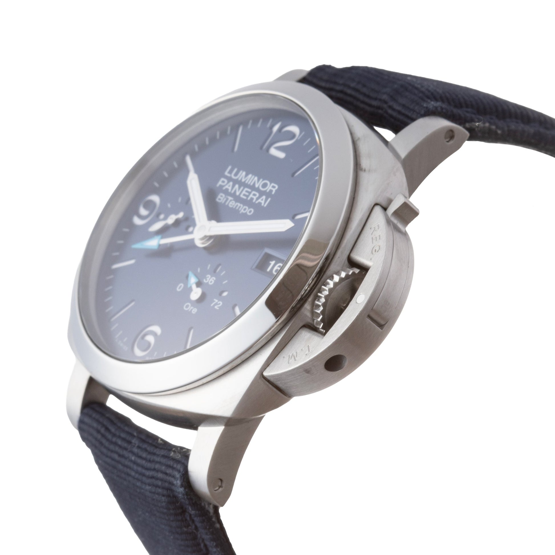 Panerai - Pre - Owned Luminor BiTempo 44mm Blue Dial (PAM01361)