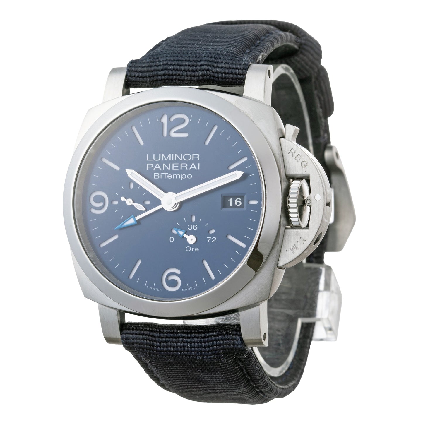 Panerai - Pre - Owned Luminor BiTempo 44mm Blue Dial (PAM01361)