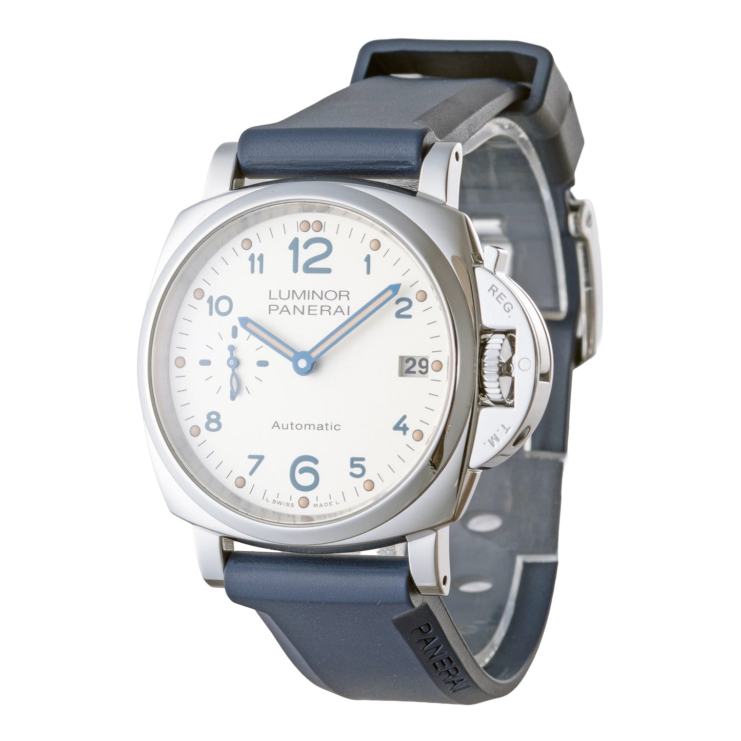 Panerai - Pre - Owned Luminor Due 38mm Ivory Dial Steel (PAM00903)
