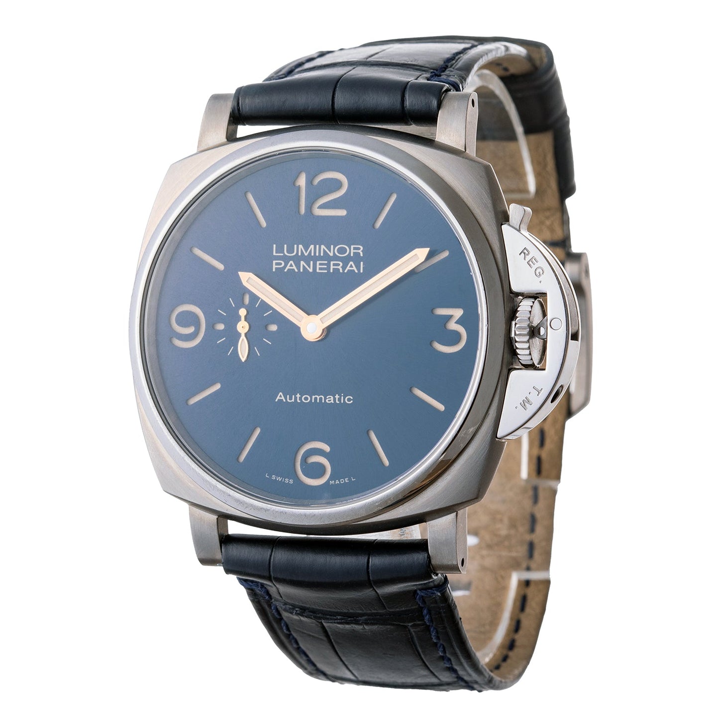 Panerai - Pre - owned Luminor Due 42mm Blue Dial (PAM00729)