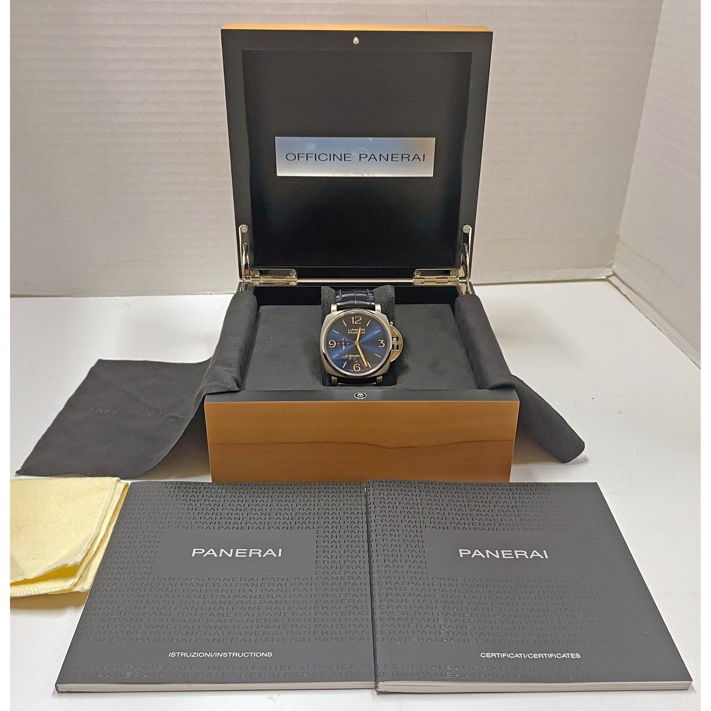 Panerai - Pre - owned Luminor Due 45mm Blue Dial (PAM00729)