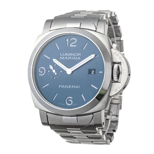Panerai - Pre-Owned Luminor Marina 44mm Blue Dial (PAM03323)