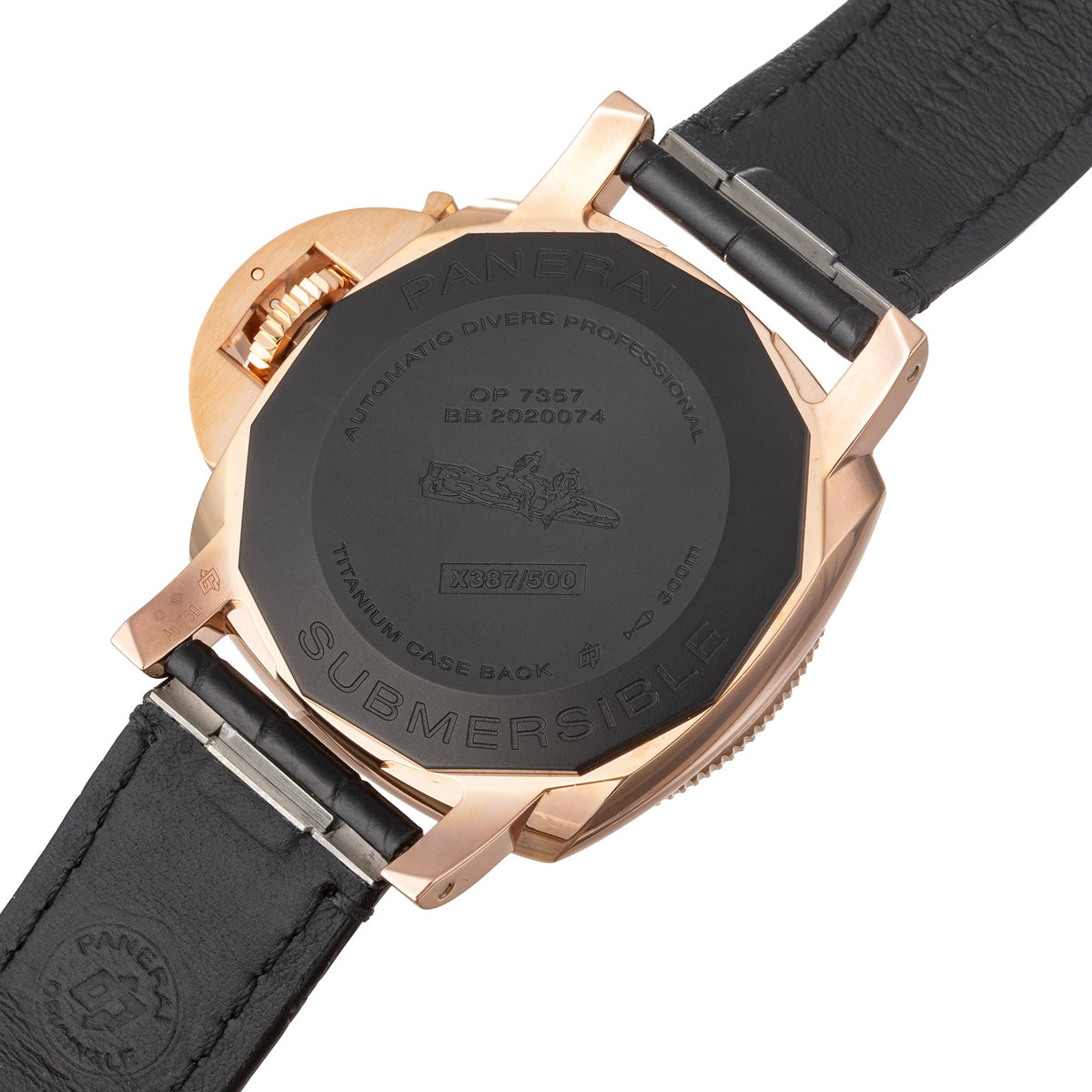 Panerai - Pre-Owned Submersible 42mm Goldtech Watch (PAM02164)