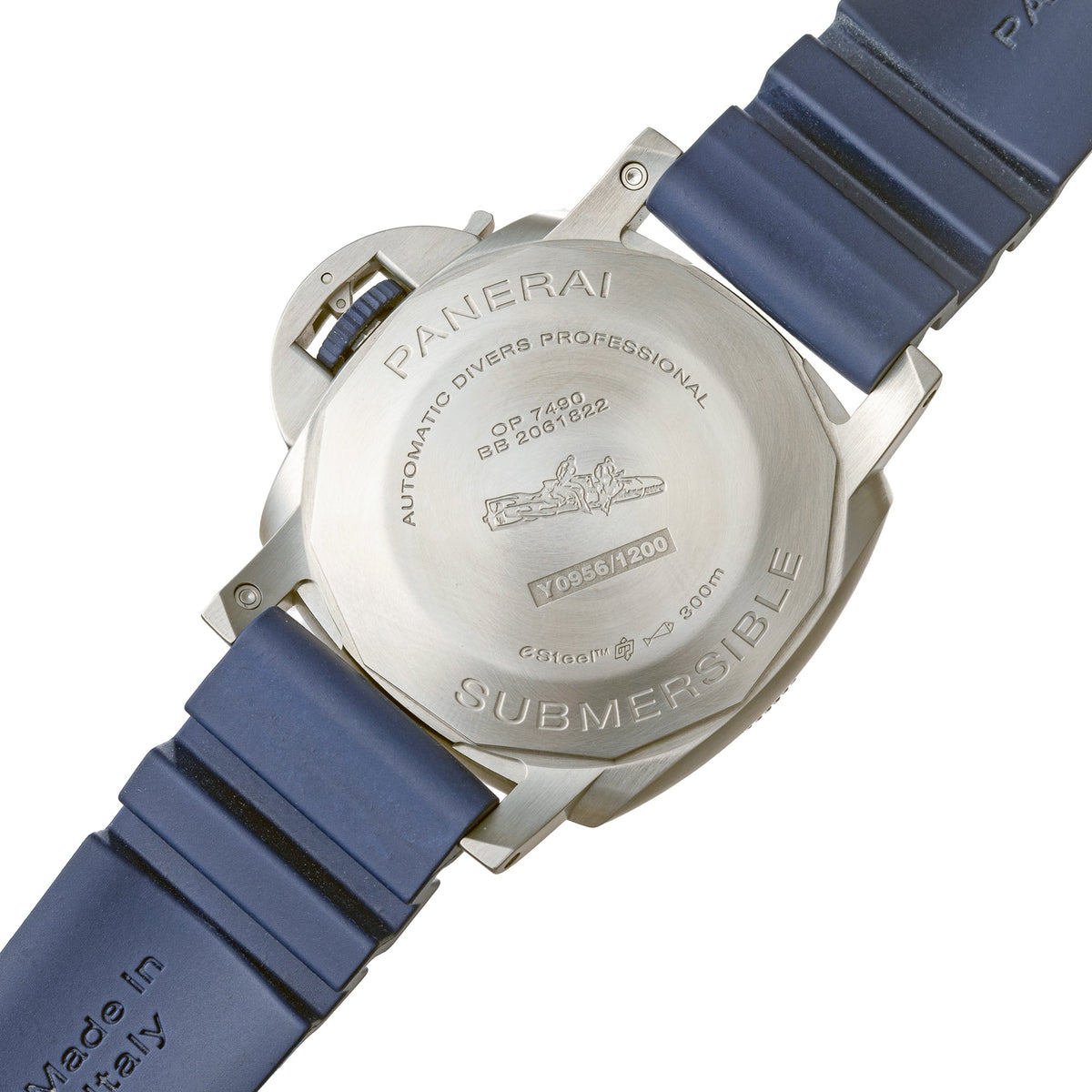 Panerai - Pre-Owned Submersible Blu Profondo 44mm Watch (PAM01289)