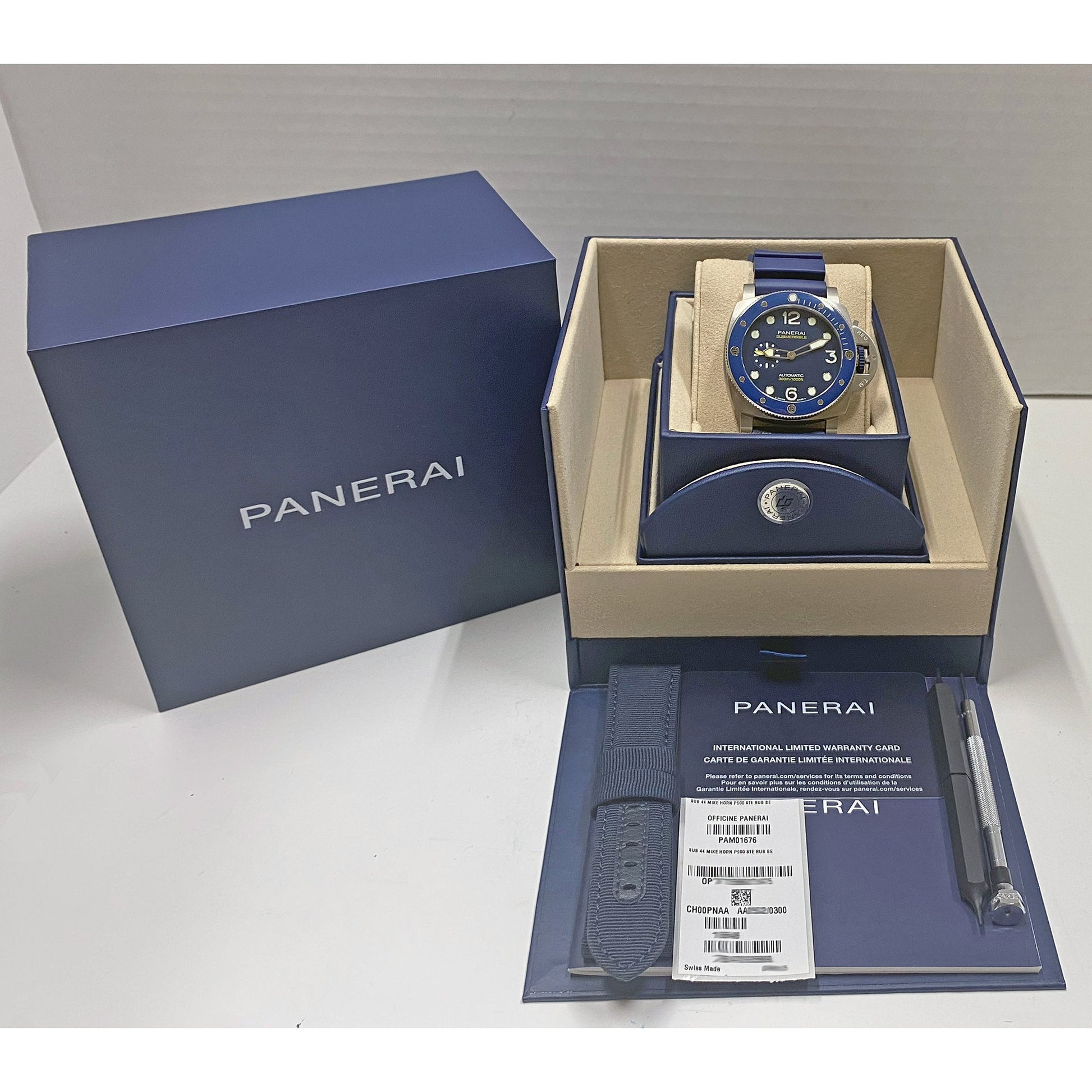 Panerai - Pre-Owned Submersible Mike Horn 44mm (PAM01676)