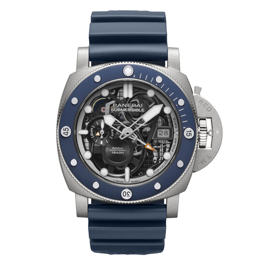Panerai - Submersible GMT 47mm Titanium Watch (PAM01495)