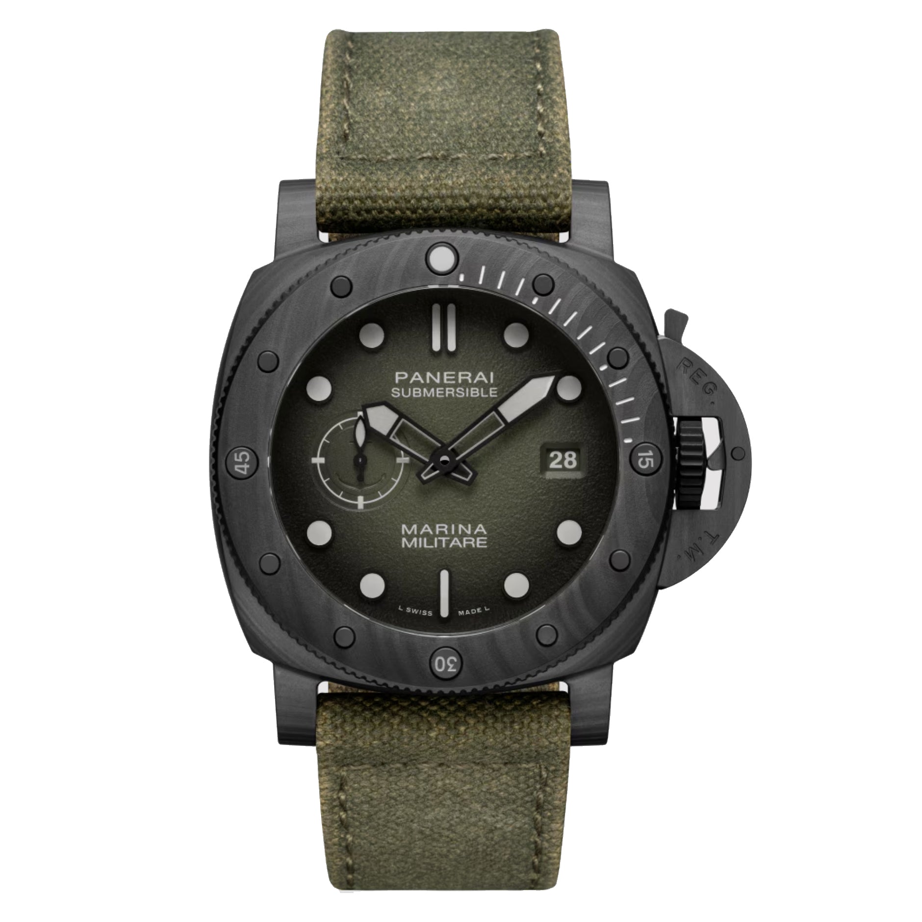 Panerai - Submersible Marina Militare Carbotech 44mm (PAM01698)