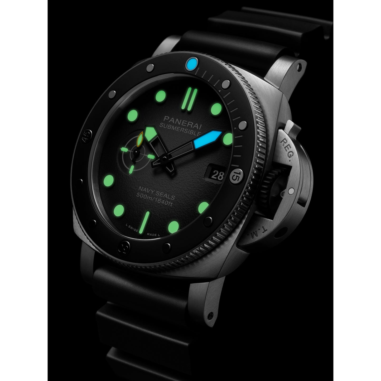 Submersible Navy SEALs 44mm Steel (PAM01738)