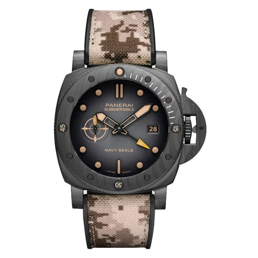 Panerai - Submersible QuarantaQuattro GMT Navy SEALs Carbotech (PAM01513)