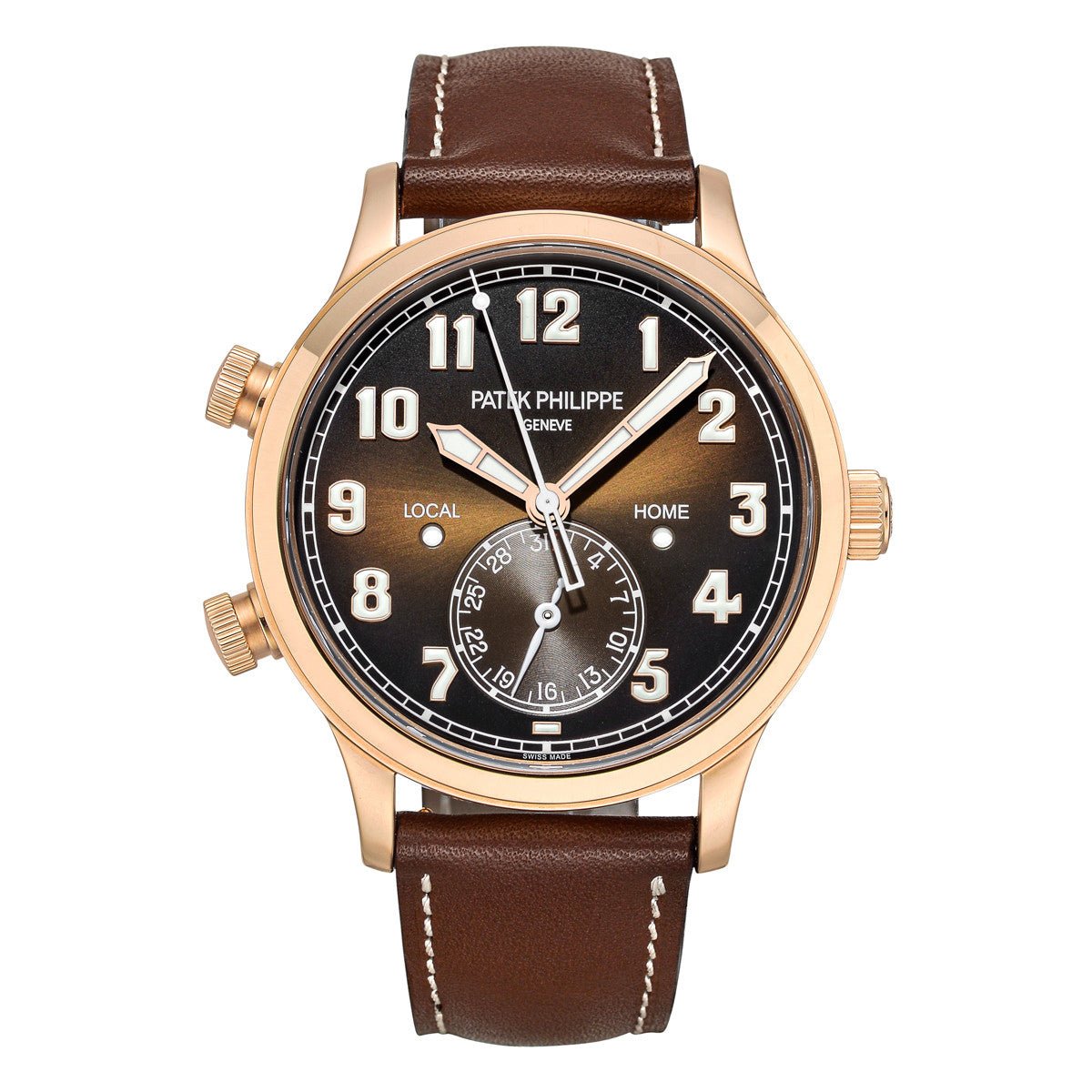 Patek Philippe - Calatrava Pilot Travel Time Rose Gold (5524R-001)