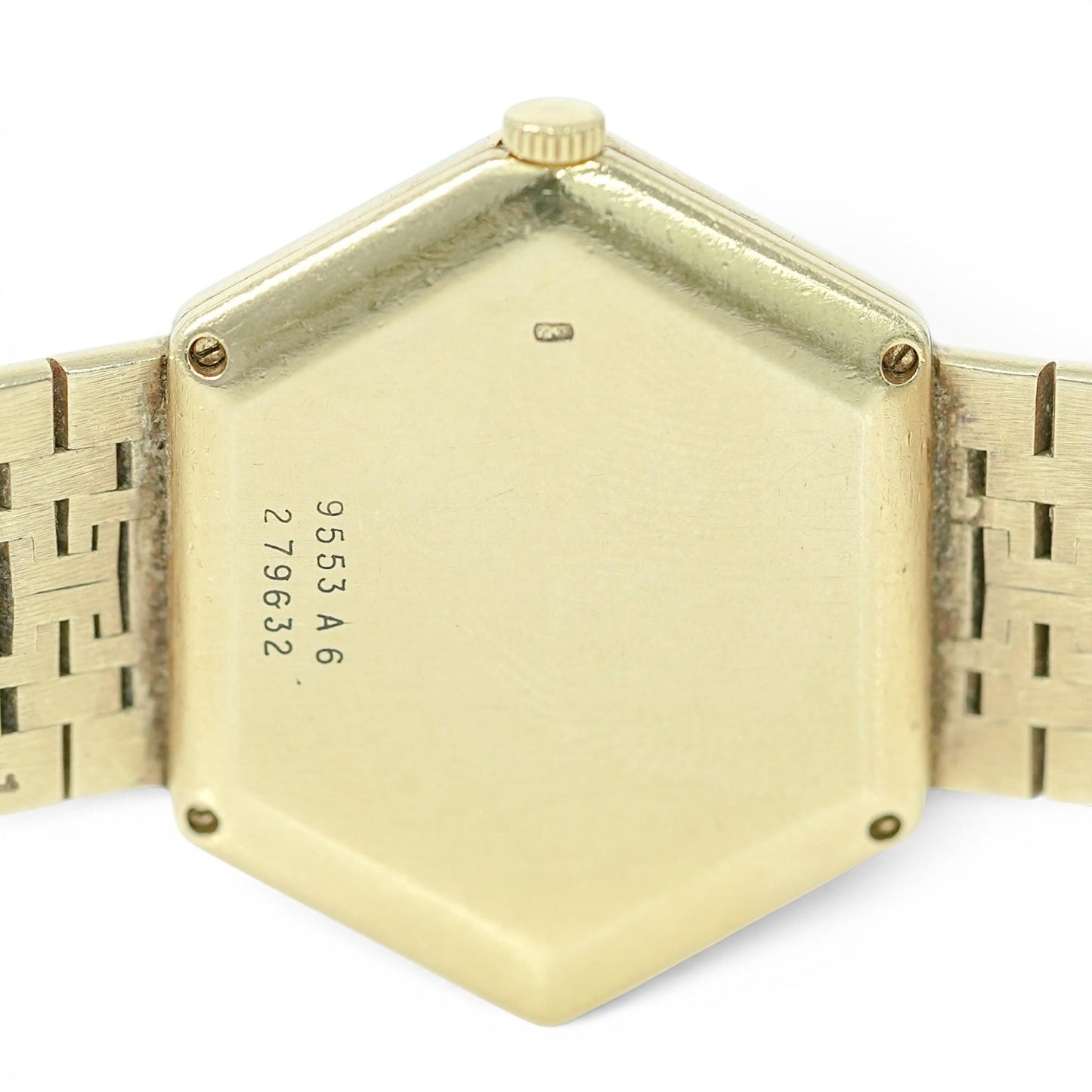 Piaget - Vintage Yellow Gold Lapis Diamond Watch (9553A6)