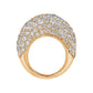 Piranesi - 18k Rose Gold Diamond Large Dome Ring