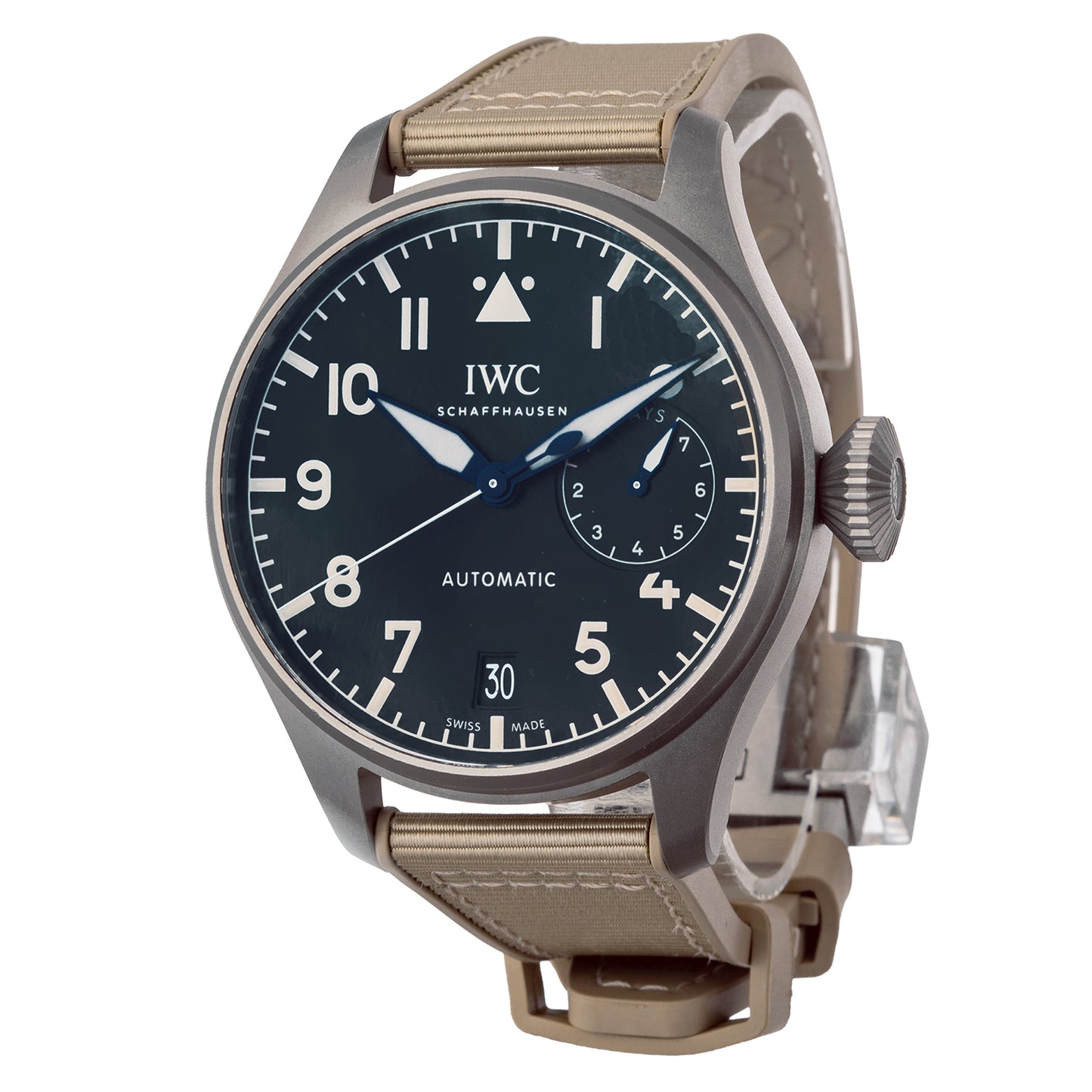 Pre-Owned Big Pilot's Watch Heritage Titanium (IW501004)