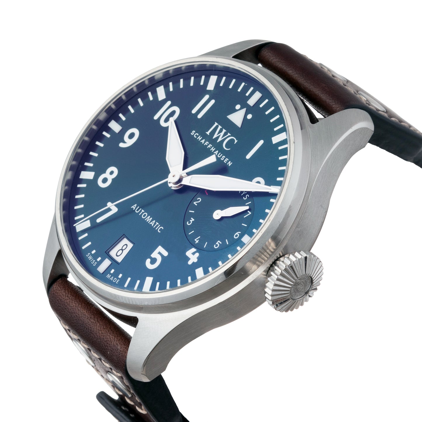 Pre-Owned Big Pilot's Watch "Le Petit Prince" Steel (IW501002)