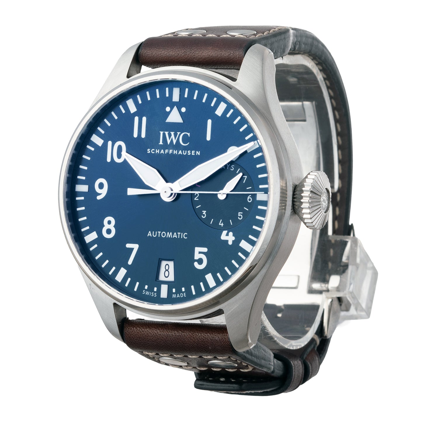 Pre-Owned Big Pilot's Watch "Le Petit Prince" Steel (IW501002)