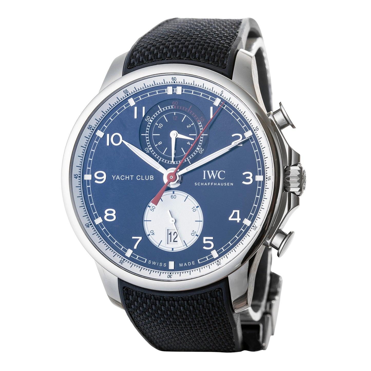 Pre-owned Portugieser Yacht Club Chrono Orlebar Brown (IW390704)