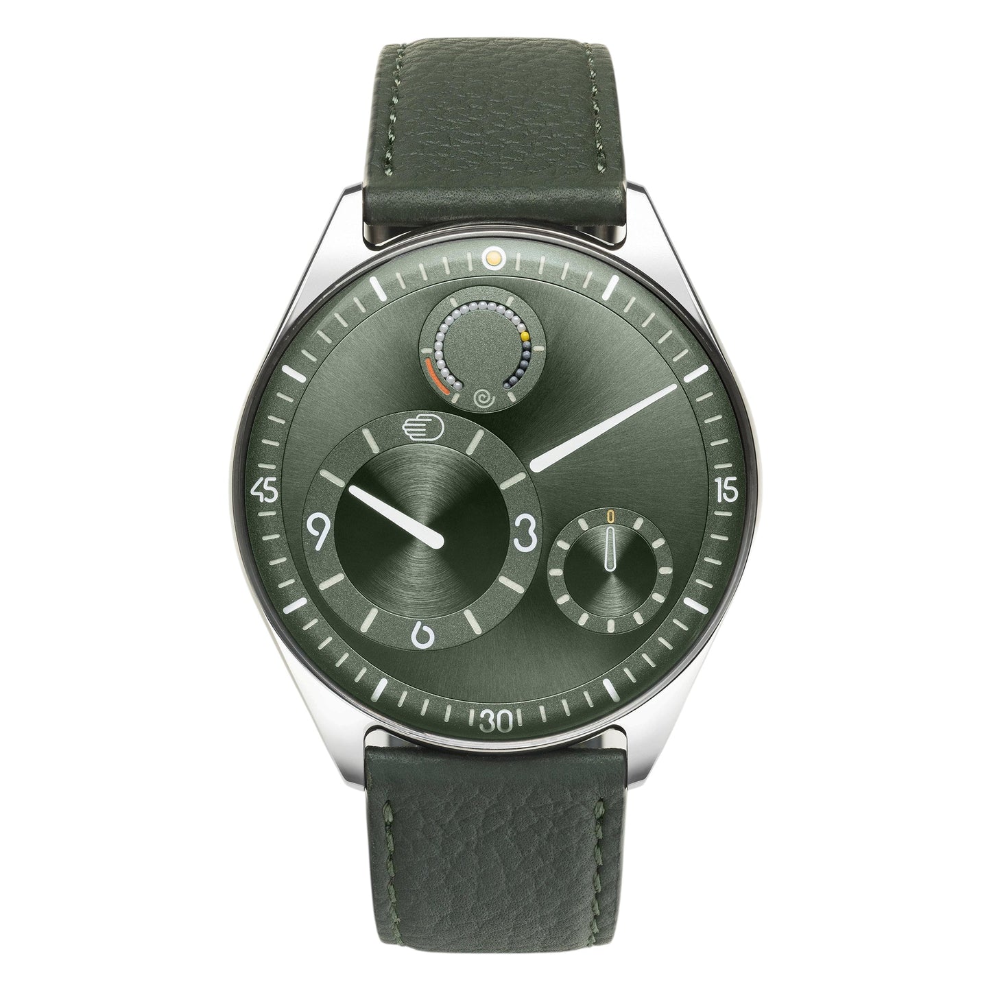 Ressence - Type 11 Pine Green Dial 41mm Titanium Watch
