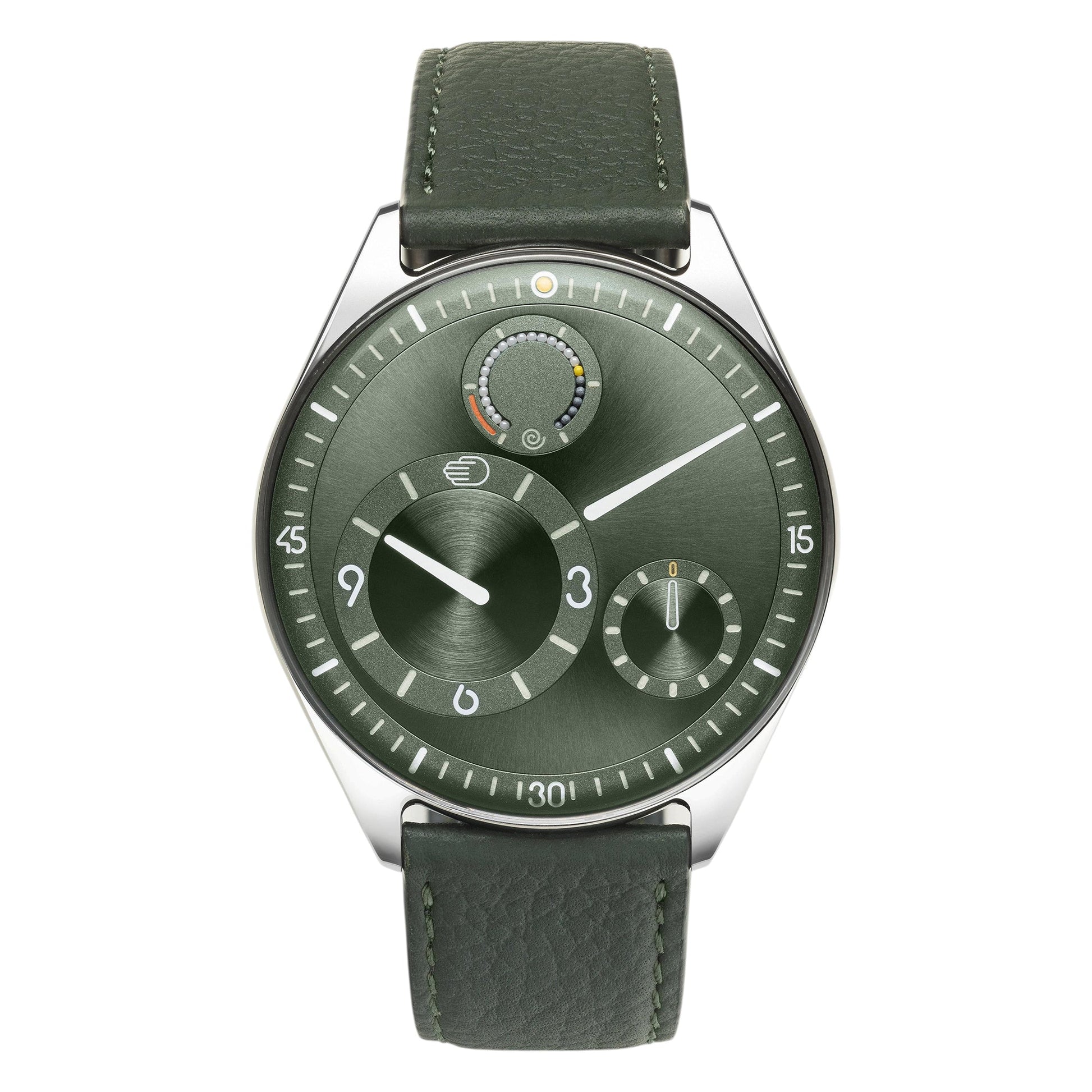 Ressence - Type 11 Pine Green Dial 41mm Titanium Watch