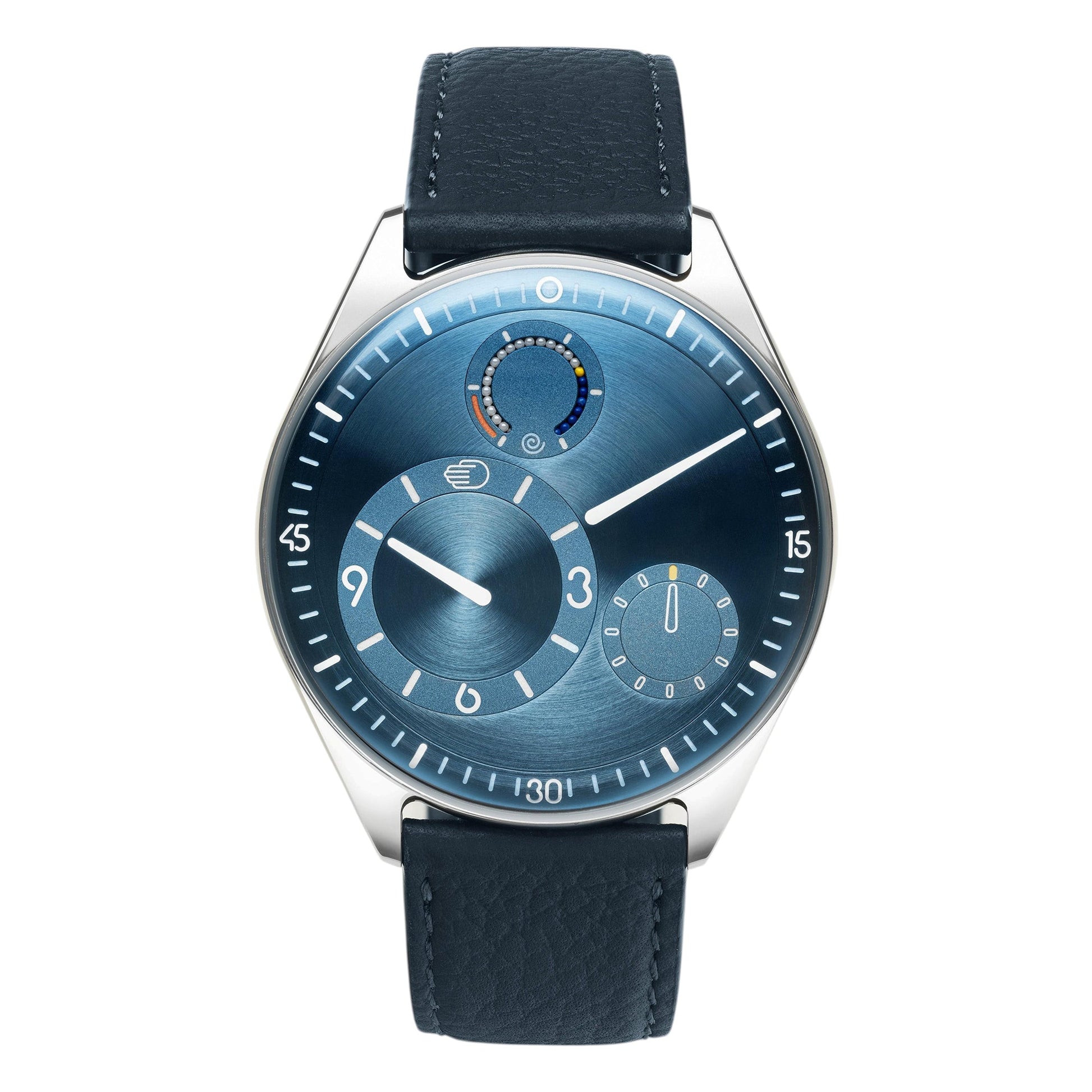 Ressence - Type 11 Sky Blue Dial 41mm Titanium Watch