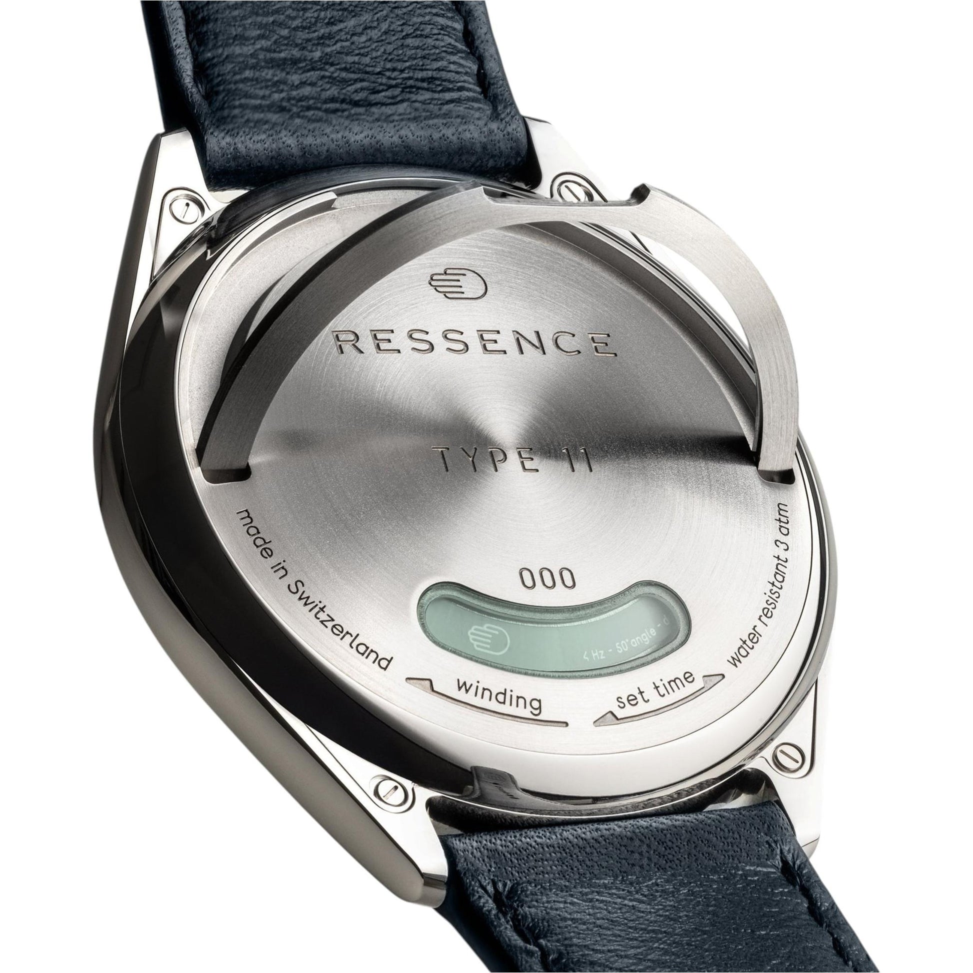 Ressence - Type 11 Sky Blue Dial 41mm Titanium Watch