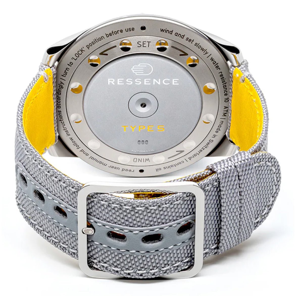 Ressence - Type 5 Luminous 46mm Titanium