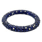 Sapphire Diamond Eternity Celebration Flexible Bracelet