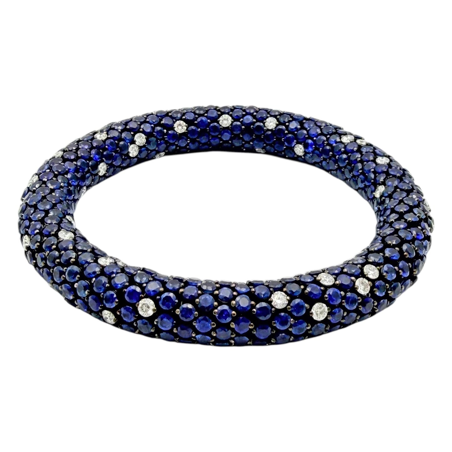 Robert Procop - Sapphire Diamond Eternity Celebration Flexible Bracelet