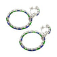 Robert Procop - Tsavorite Sapphire Diamond American Glamour Earrings