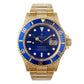 Submariner Date Blue Dial Yellow Gold (16618)
