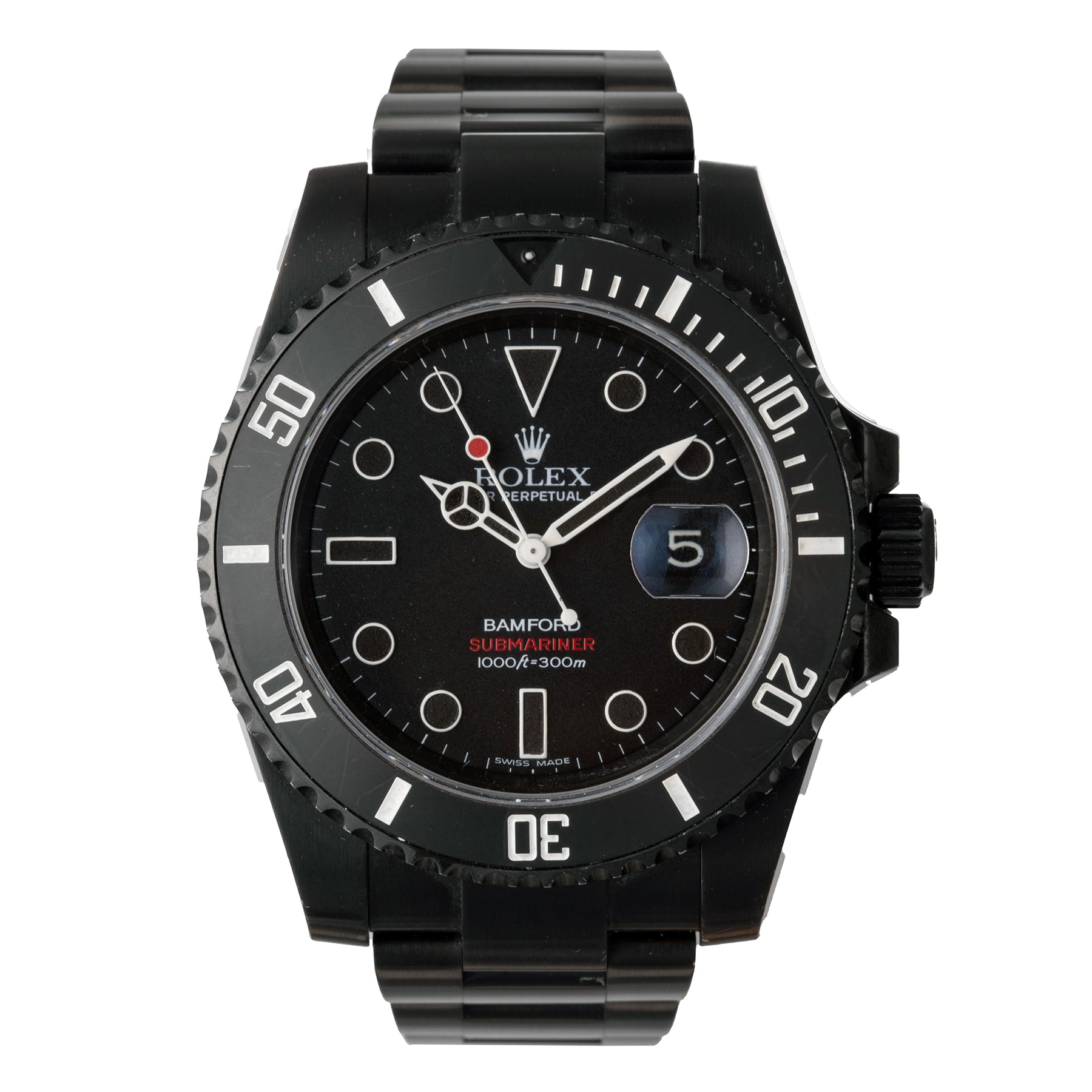 Rolex - Bamford Submariner Date Black PVD