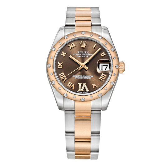 Rolex - Datejust 31 Chocolate Dial Everose Rolesor (178341)