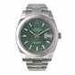 Datejust 41 Mint Green Fluted Motif Dial Oystersteel (126300)