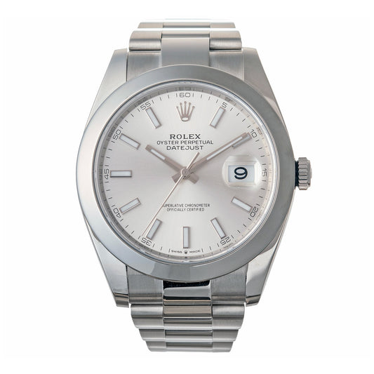 Rolex - Datejust 41 Silver Dial Oystersteel (126300)