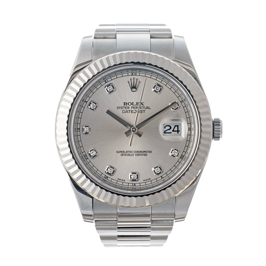 Rolex - Datejust II Steel White Gold (116334)