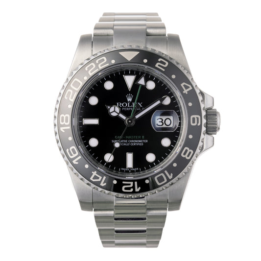 Rolex - GMT-Master II Oystersteel Watch (116710LN)