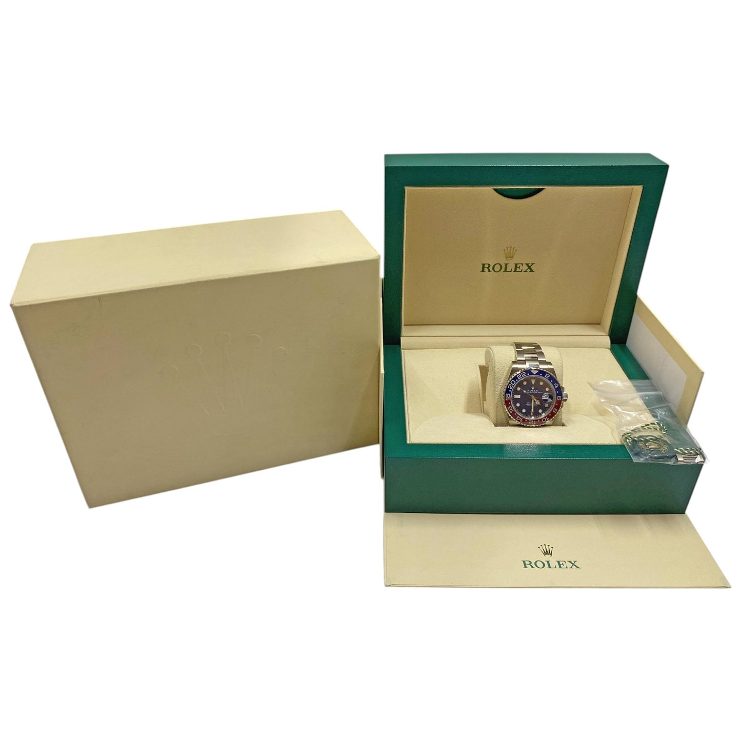 Rolex - GMT-Master II "Pepsi" Blue Dial White Gold (126719BLRO)