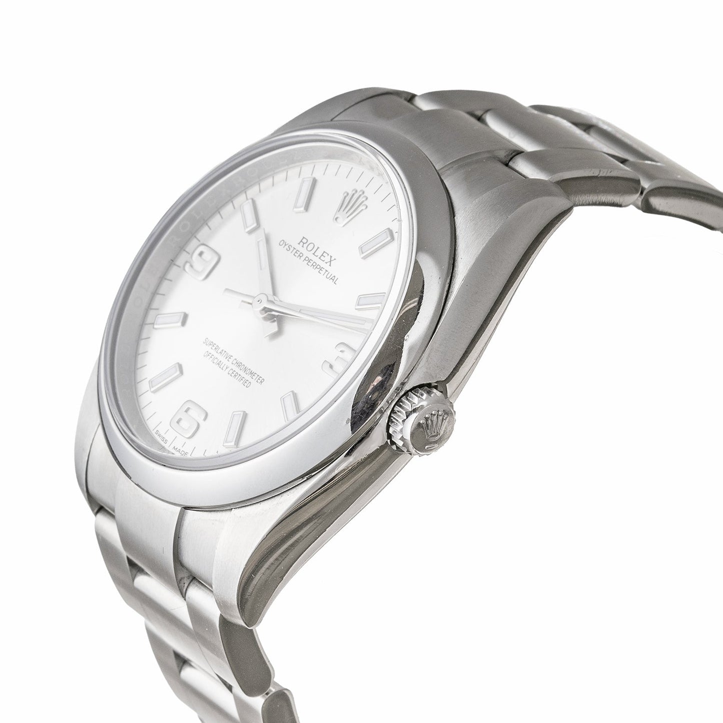 Rolex - Oyster Perpetual 34 Silver Dial (114200)