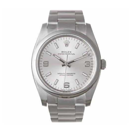 Rolex - Oyster Perpetual 34 Silver Dial (114200)